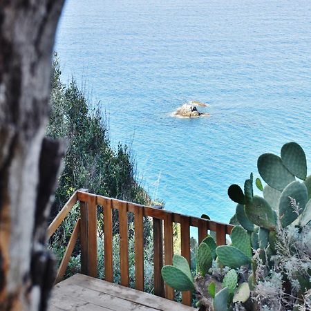 Calabria Beach Villa's Capo Vaticano Exterior foto