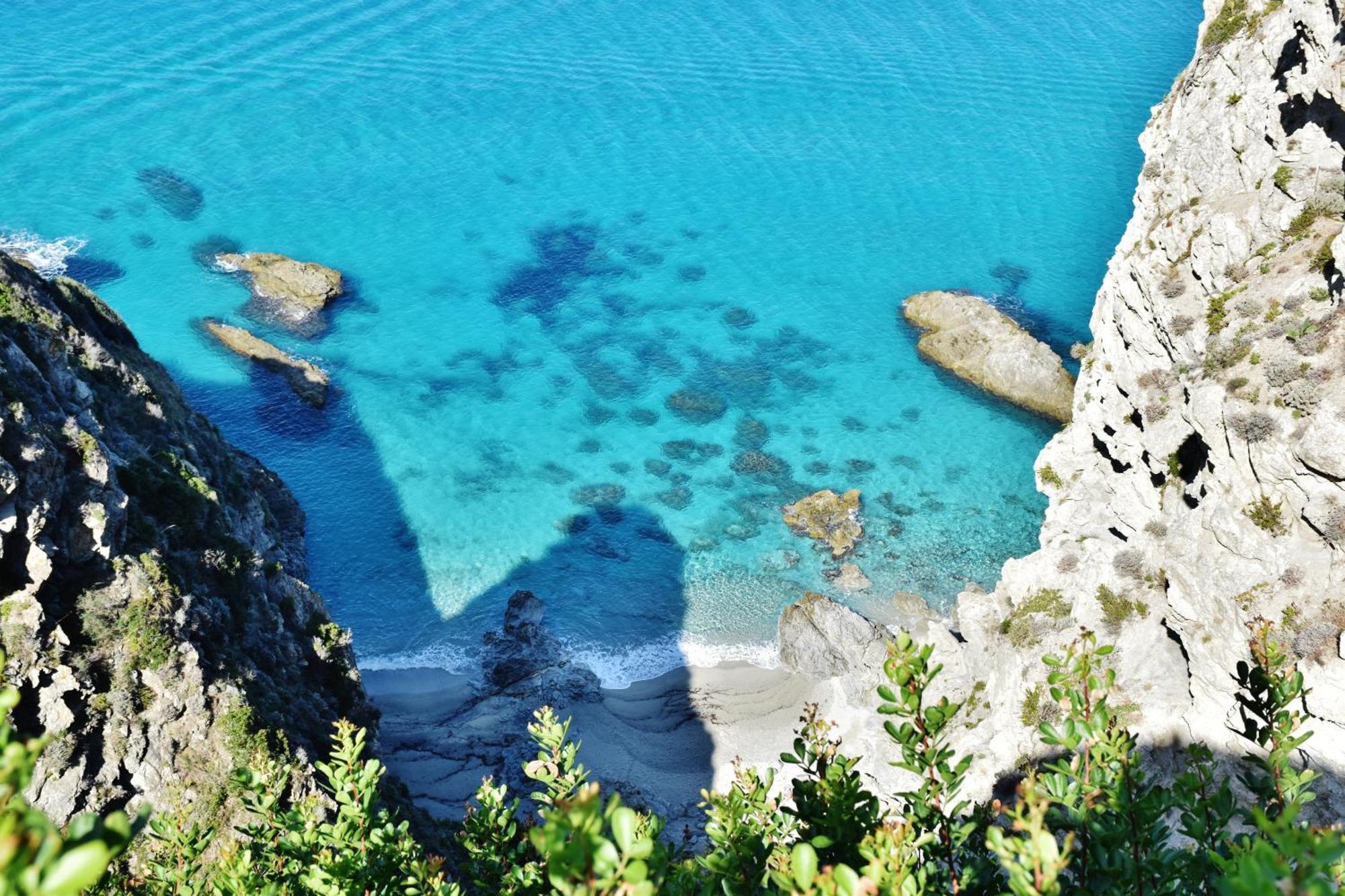 Calabria Beach Villa's Capo Vaticano Exterior foto